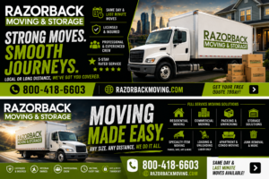 Local & Long Distance Movers | Professional Moving Services | Razorback Moving